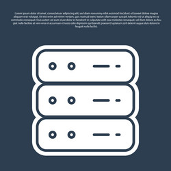 pop art server data web hosting icon isolated vector image
