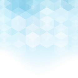 abstract hexagonal background template vector image