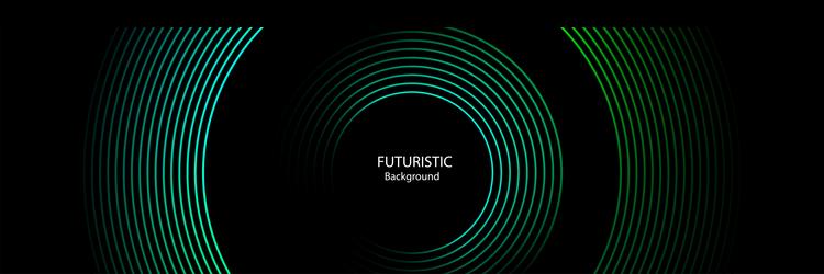 3d green techno abstract background overlap layer vector image