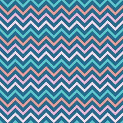 Zigzag geometric pattern colorful dark abstract vector