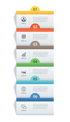 Data Index Paper Template vector image