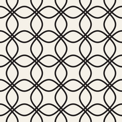 Geometric Lattice Pattern vector image
