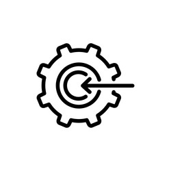 integration icon set tech integrate system logo vector image