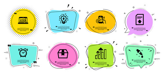 inspiration web analytics and analysis graph vector image