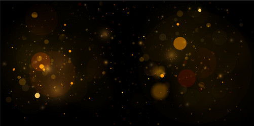 Sparkling Glitter Bokeh Background vector image