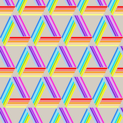 abstract geometric seamless pattern triangles vector image