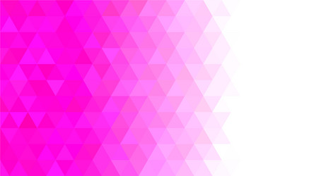 pink triangular low poly mosaic abstract pattern vector image