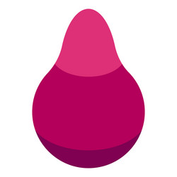 pink gradient abstract shape blob element design vector image