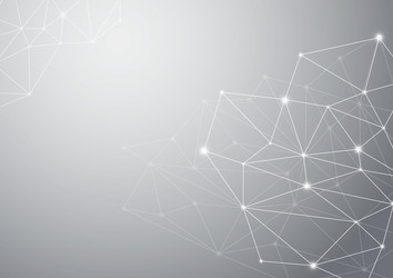 abstract computer generated on white background vector image