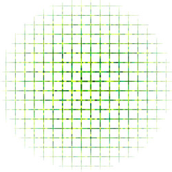 abstract geometric circle element structure made vector image