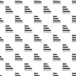 best graph pattern repeat vector image