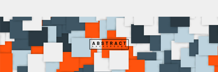 abstract background colorful squares overlapping vector image