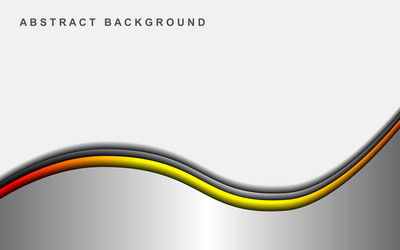 background of curves overlapping paper layers vector image