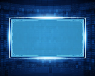 Digital Abstract Space Background vector image