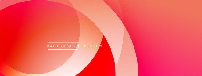 abstract design features overlapping circles vector image