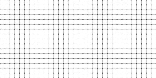 grid background pattern with lines and dots vector image