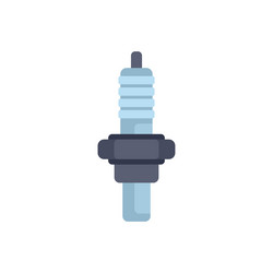 spark plug engine part providing ignition vector image