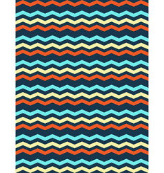 Colorful seamless wavy pattern - retro Royalty Free Vector