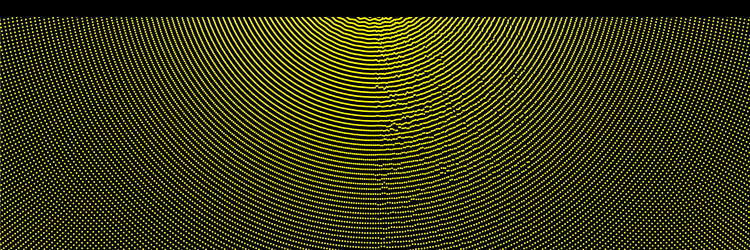 Dynamic Particle Grid - Futuristic Tech vector image