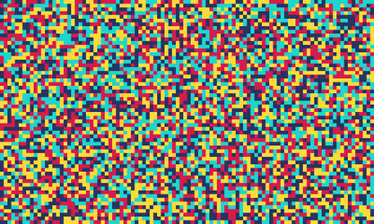 textured cube pattern with colourful tiles vector image