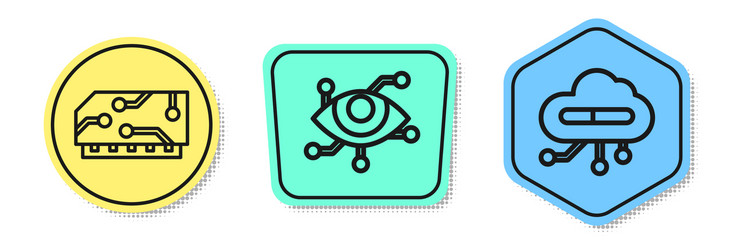 set line ram random access memory virtual vector image