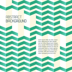 abstract geometric background with zigzags vector image