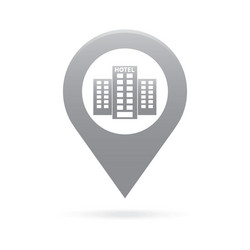 GPS Location Pointer Icon vector image