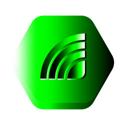 wifi icon symbol signal network connected vector image
