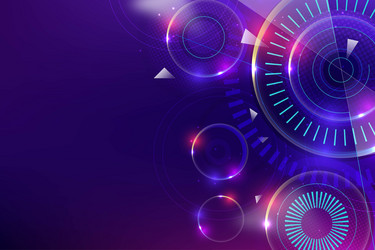 gradient tech futuristic background design vector image
