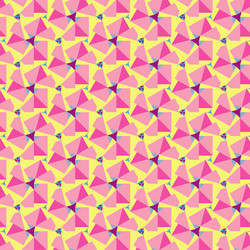 abstract colorful geometric background vector image