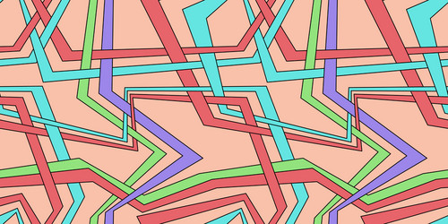 Abstract colored background with parallel lines vector