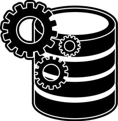web hosting design vector image