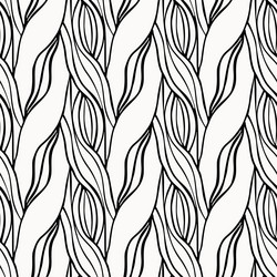 seamless pattern with a simple abstract drawing vector image