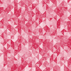 Abstract crystal red triangle background vector