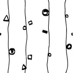 black and white abstract pattern vector image
