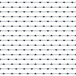 black and white minimal triangle pattern design vector image
