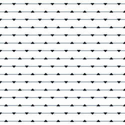 Black and white minimal triangle pattern design vector