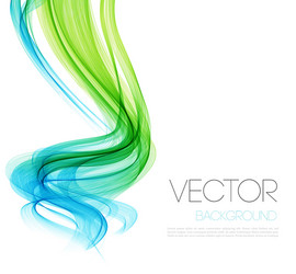 smooth wave stream line abstract header layout vector image