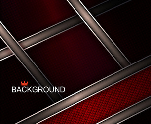 abstract textured dark design in red slanting vector image