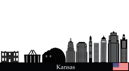 Kansas City Skyline Silhouette Vector Images (over 150)