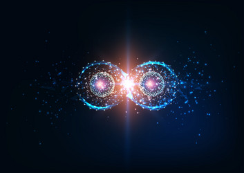Quantum Infinity Loop vector image