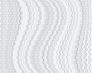 seamless wavy lines simple pattern vector image