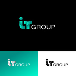 internet technology group logo web ui icon vector image