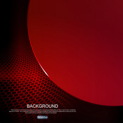 abstract dark red tint mesh design with round vector image