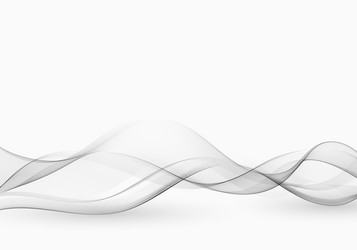 Abstract Wave Background - Gray vector image