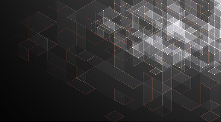 digital technology and engineering isometric vector image