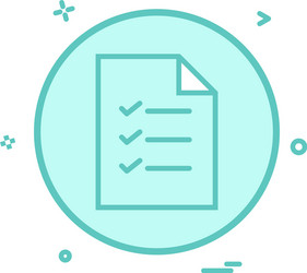 file basic icon design vector image