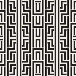 Intricate Maze Lattice Pattern vector image