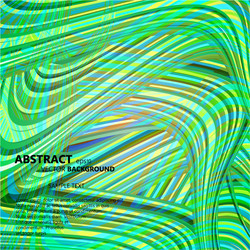 set of abstract color wavy backgrounds vector image