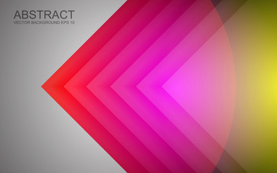 3d abstract background overlapping layers vector image